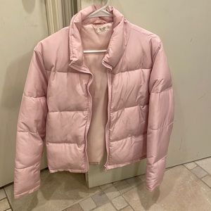 john galt pink winter jacket